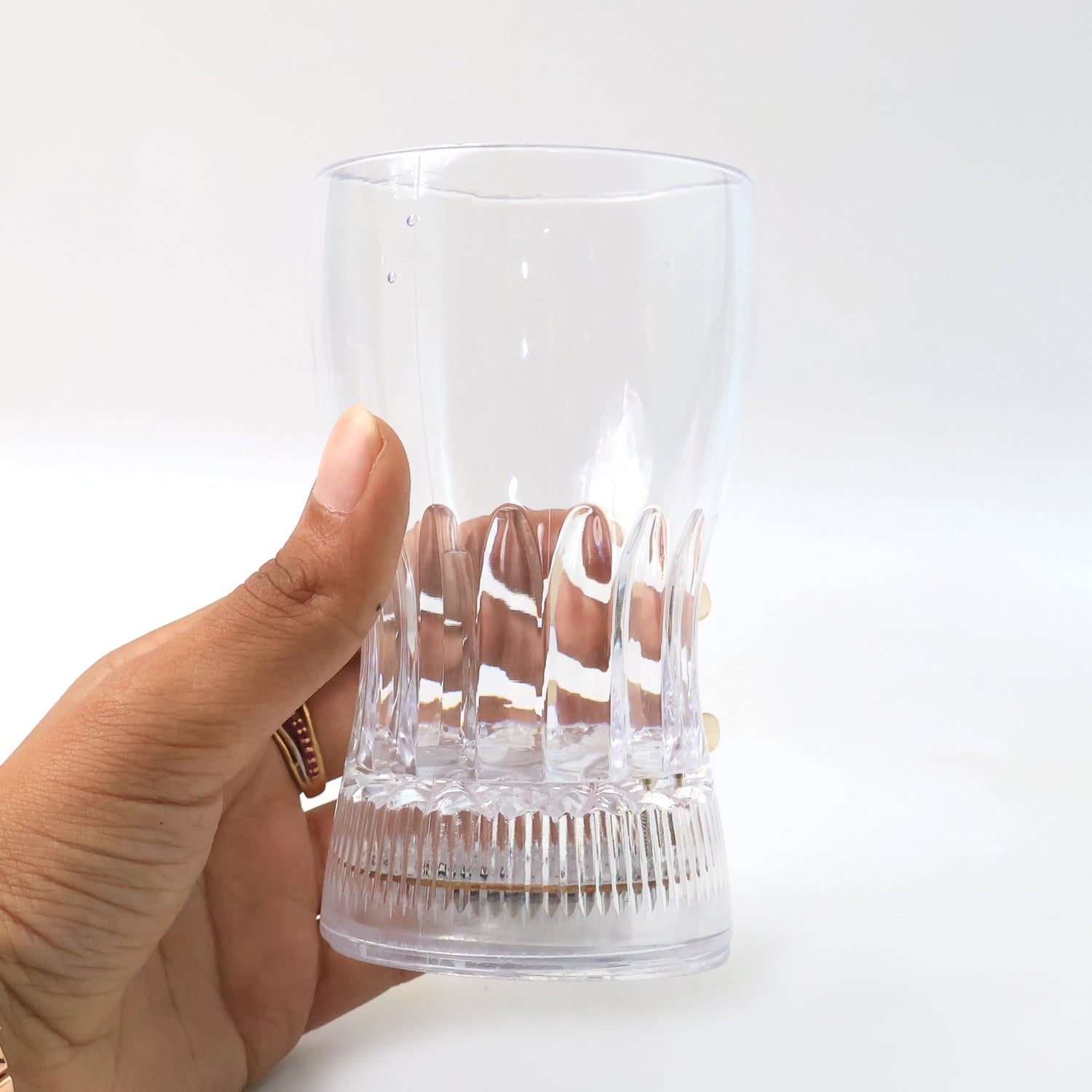 Plastic Fancy LED Light Glass 200 ML (1 Pc) Plastic Fancy LED Light Glass 200 ML (1 Pc)